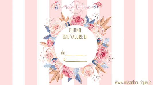 Buono Regalo - Maso Boutique