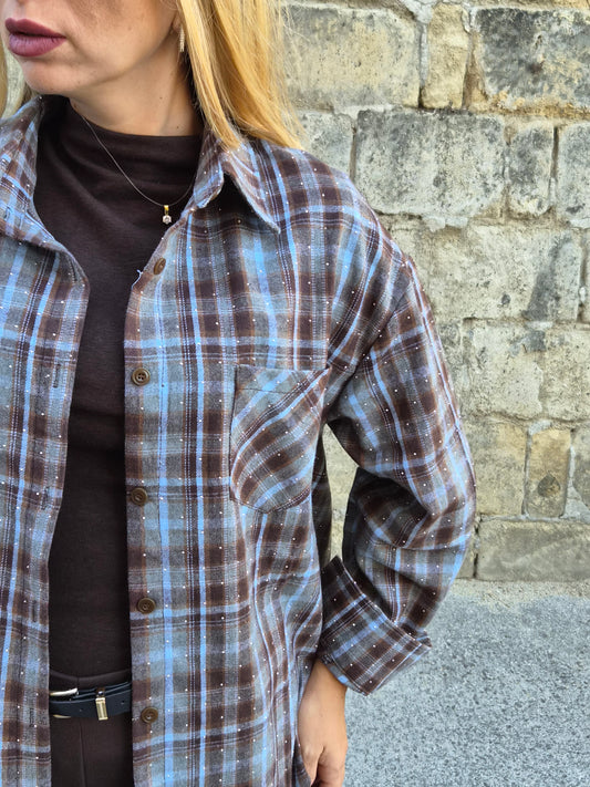 CAMICIA STRASS JAMIE