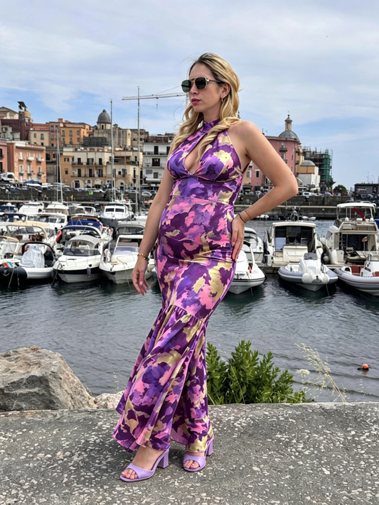 VESTITO ANDROMEDA MAGENTA
