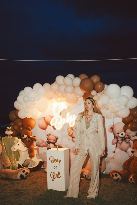 TAILLEUR KELLY GESSATO BEIGE