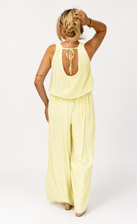 JUMPSUITE GIALLA