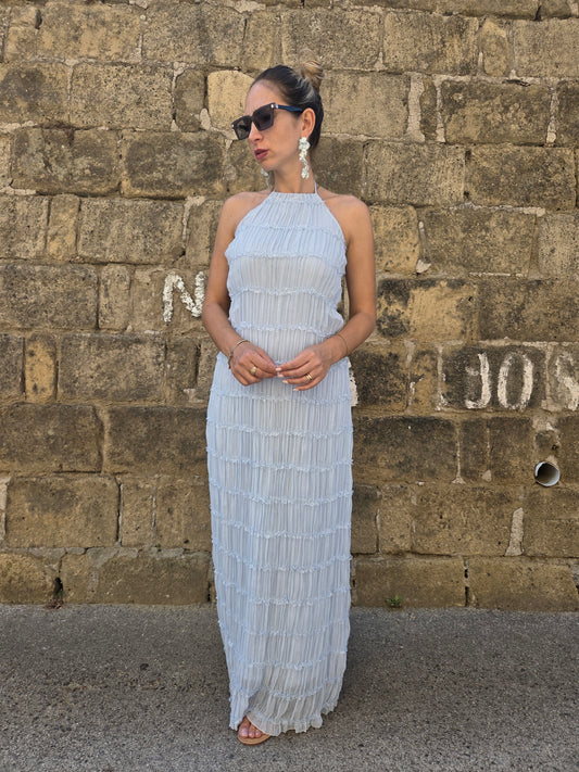 VESTITO FABIOLA AZZURRO